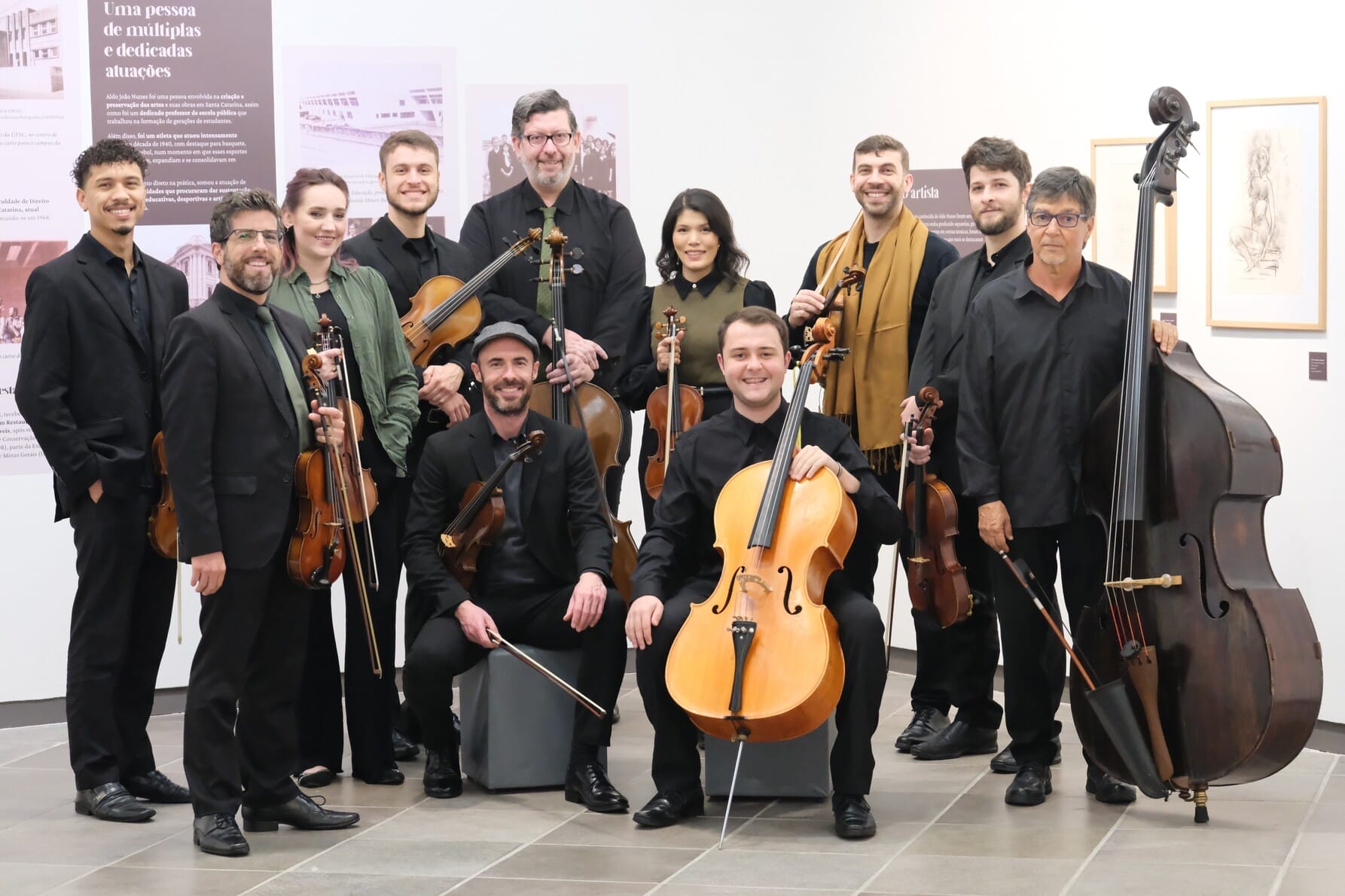 Orquestra de Cordas da Ilha leva concertos gratuitos a várias cidades de SC