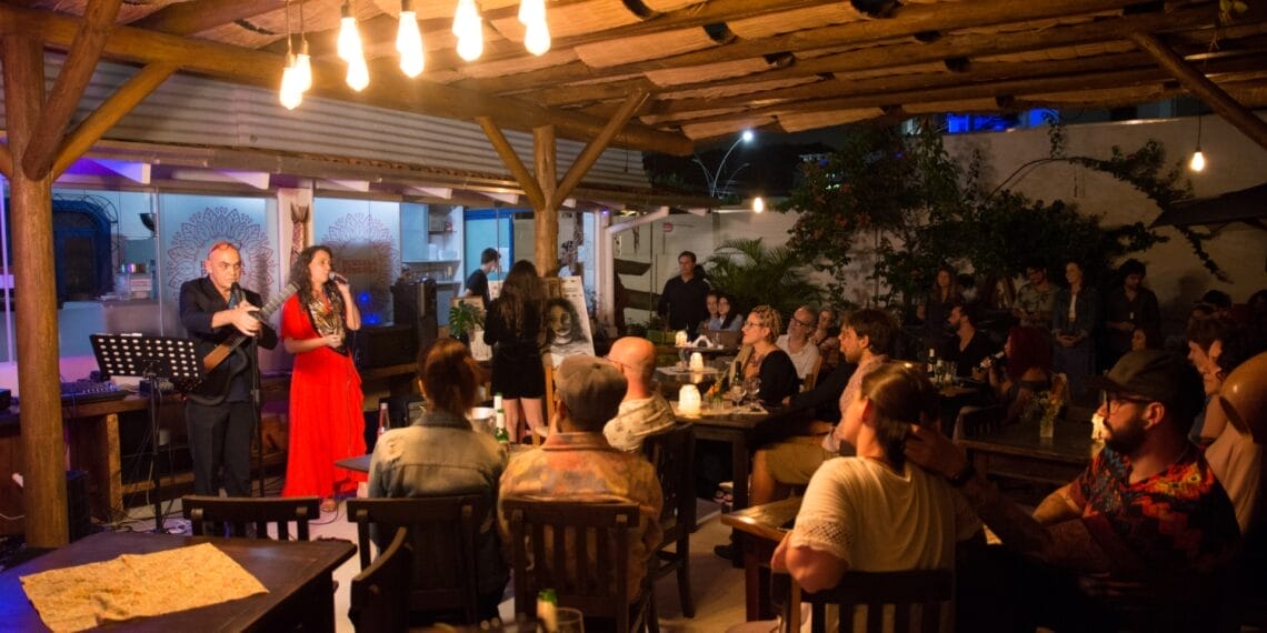 Registro do Sarau realizado em Itajaí / Crédito: Elaine Theodoro