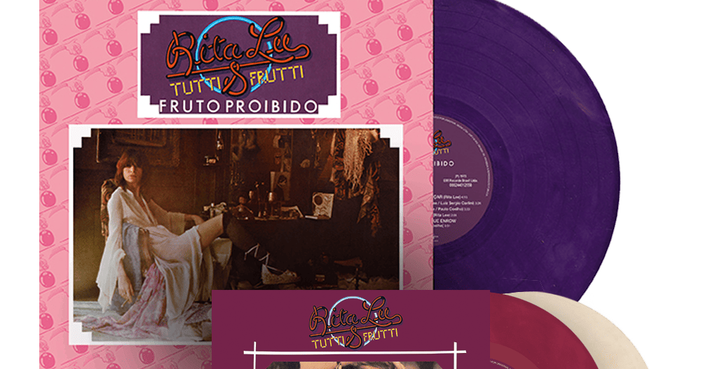 Em edição limitada, box comemora os 50 anos do “Fruto Proibido” de Rita Lee