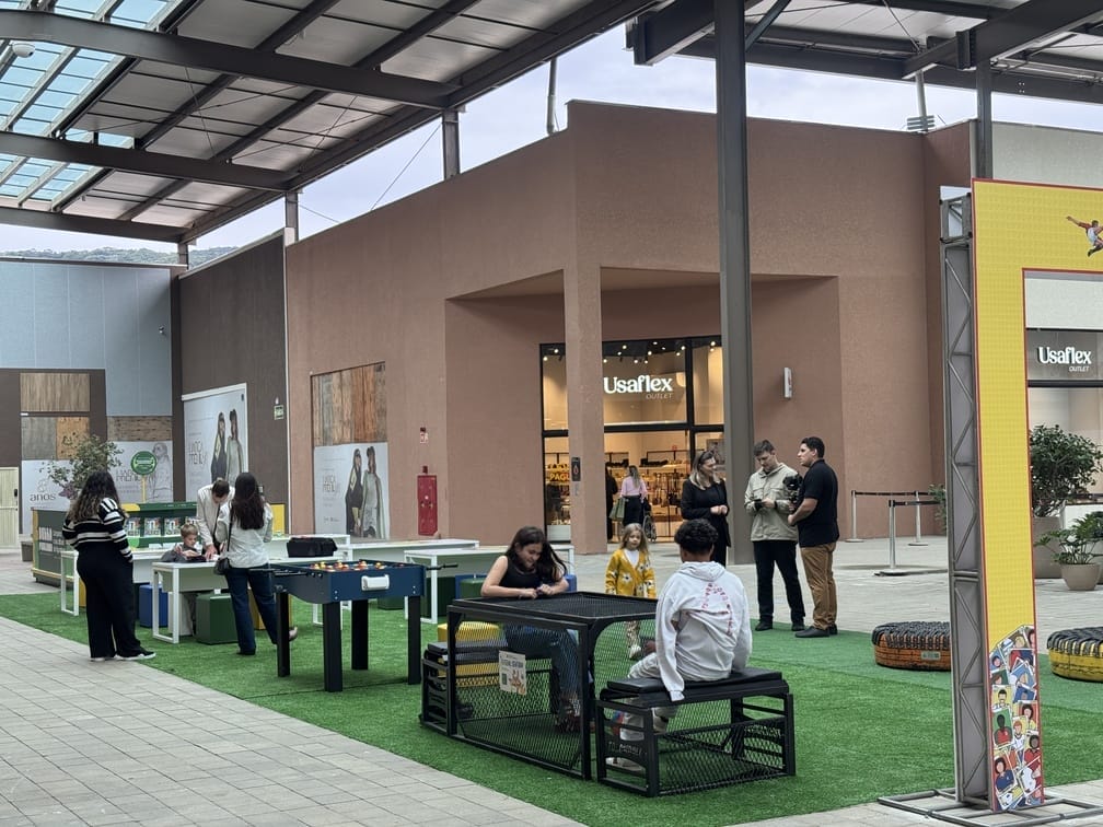 Porto Belo Outlet traz jogos inspirados na Copa